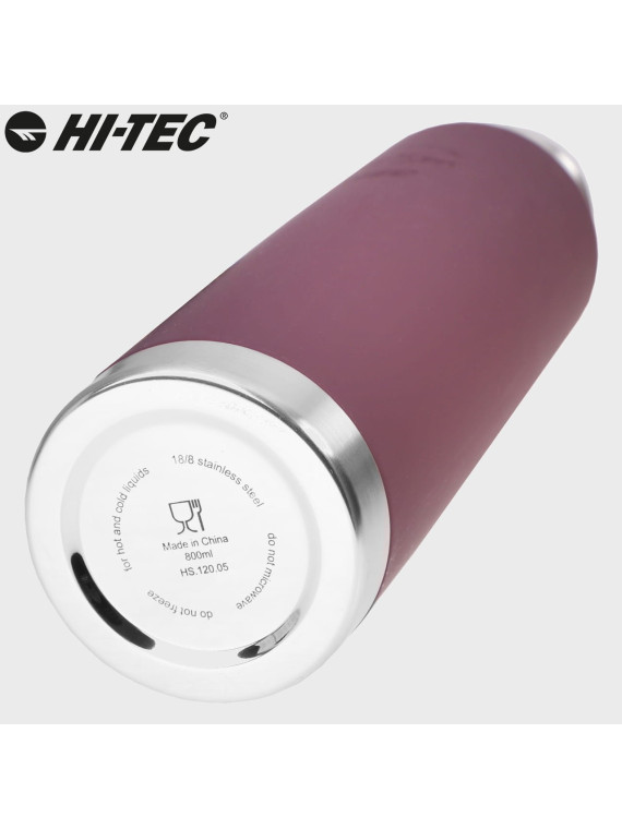 HI-TEC TERMOS TEROS PRÓŻNIOWY TURYSTYCZNY 0,8L 800ML RÓŻOWY