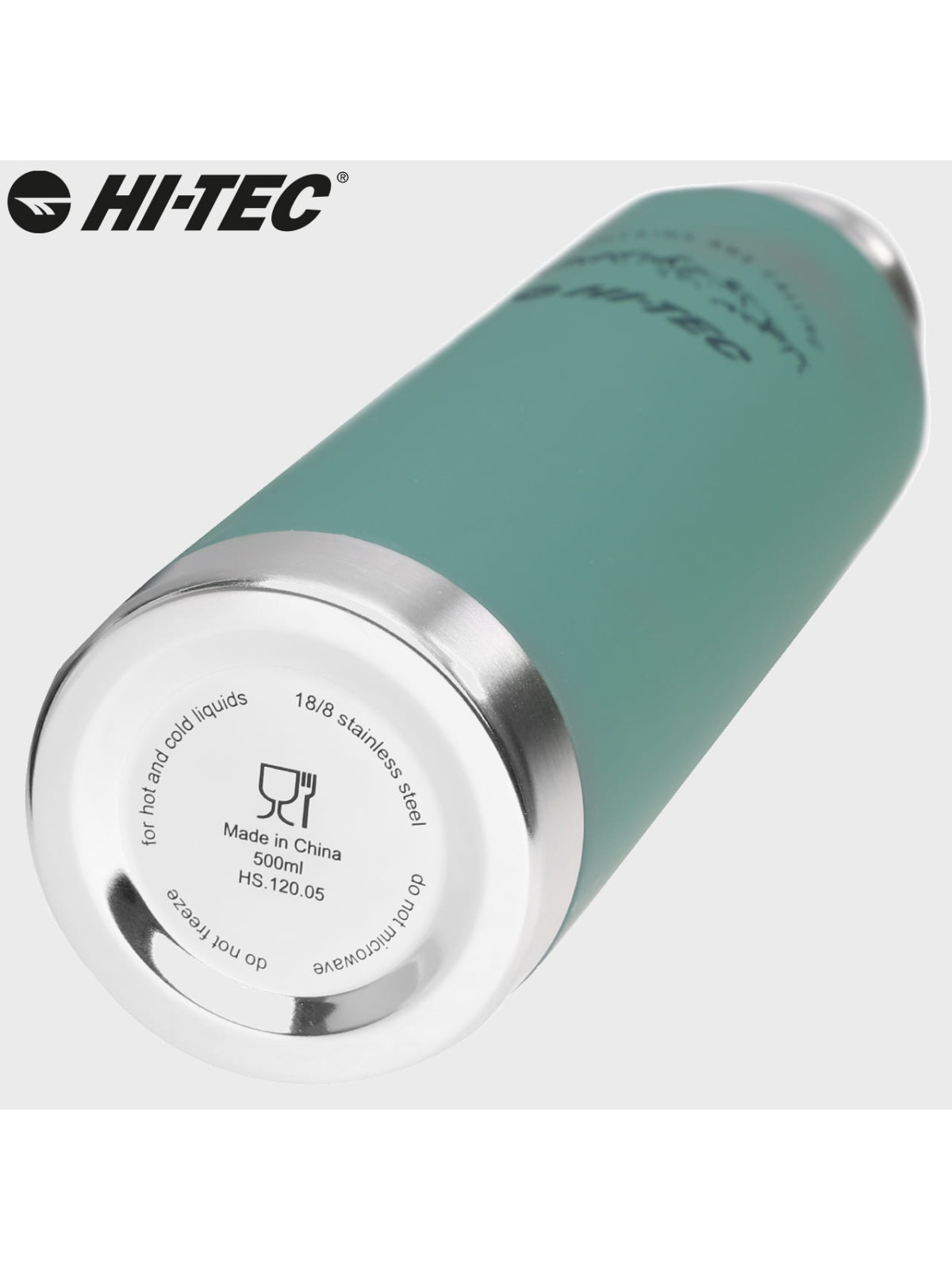 HI-TEC TERMOS TEROS PRÓŻNIOWY TURYSTYCZNY 0,5L ZIELONY