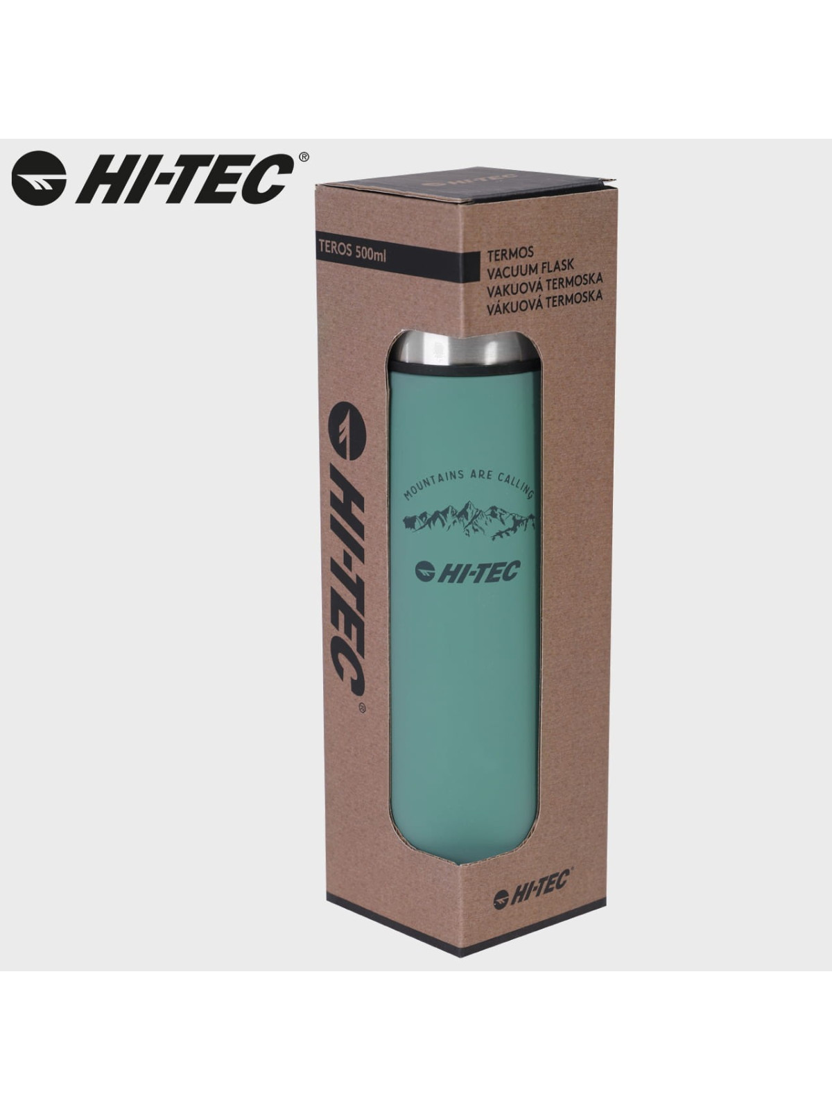 HI-TEC TERMOS TEROS PRÓŻNIOWY TURYSTYCZNY 0,5L ZIELONY