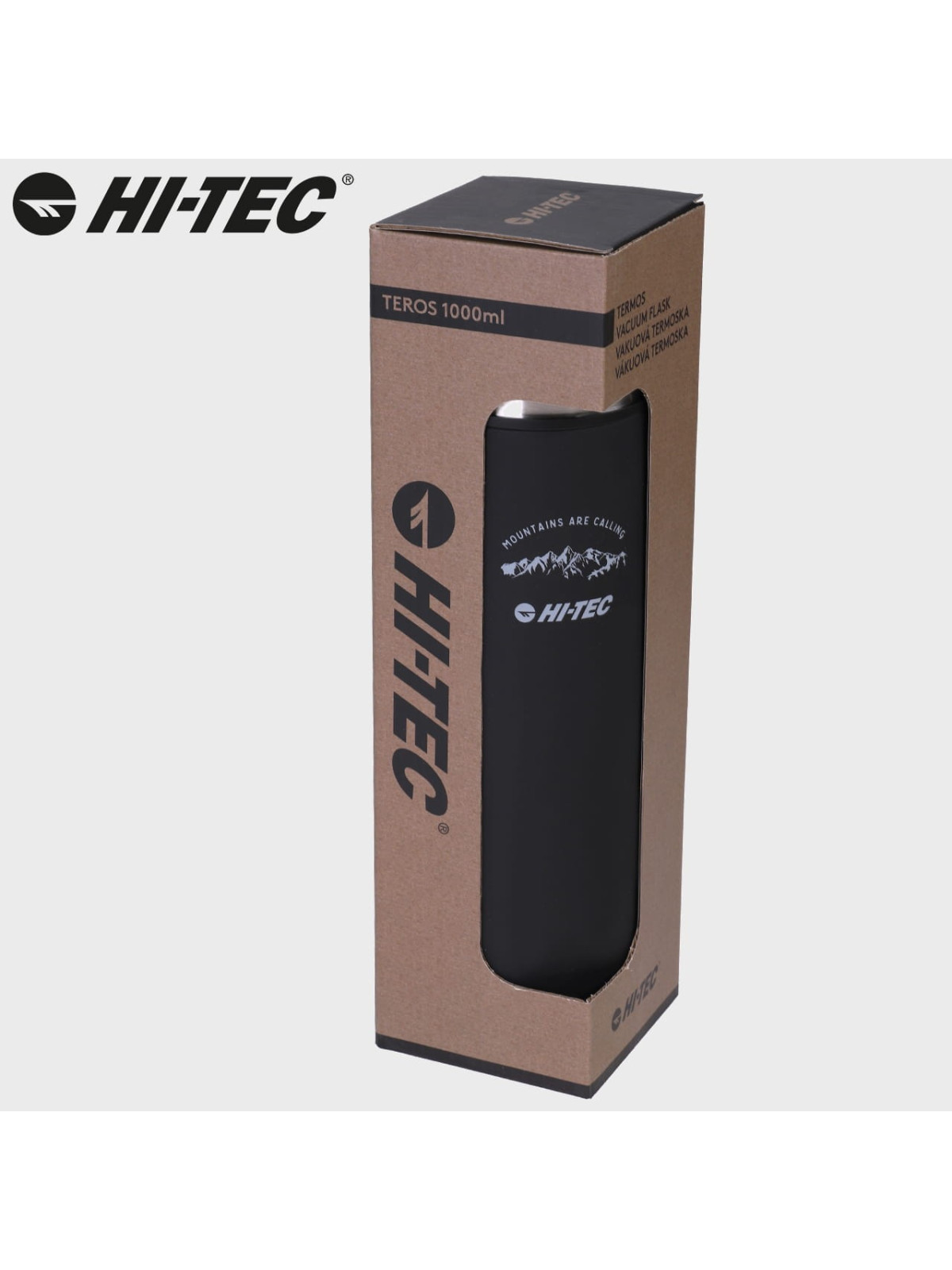 HI-TEC TERMOS TEROS PRÓŻNIOWY TURYSTYCZNY 1L CZARNY