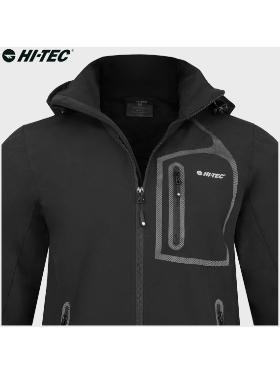 HI-TEC KURTKA SOFTSHELL NILS CZARNA XXL