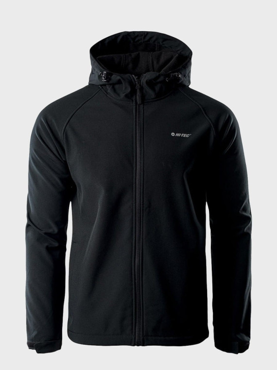 HI-TEC KURTKA SOFTSHELL NETI II WODOODPORNA CZARNA XL