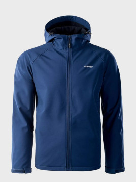 HI-TEC KURTKA SOFTSHELL NETI II WODOODPORNA NIEBIESKA M