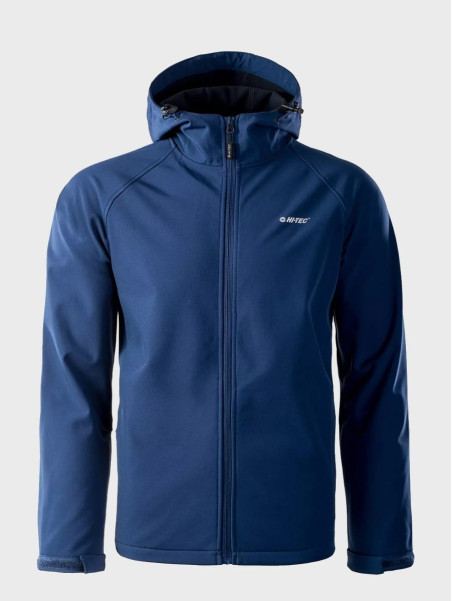 HI-TEC KURTKA SOFTSHELL NETI II WODOODPORNA NIEBIESKA M