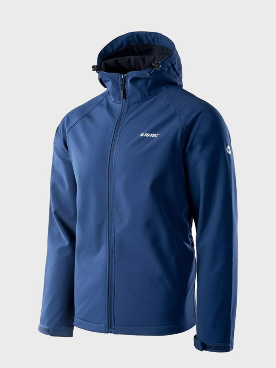 HI-TEC KURTKA SOFTSHELL NETI II WODOODPORNA NIEBIESKA M