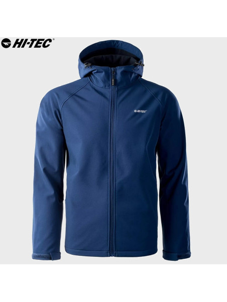 HI-TEC KURTKA SOFTSHELL NETI WODOODPORNA NIEBIESKA M