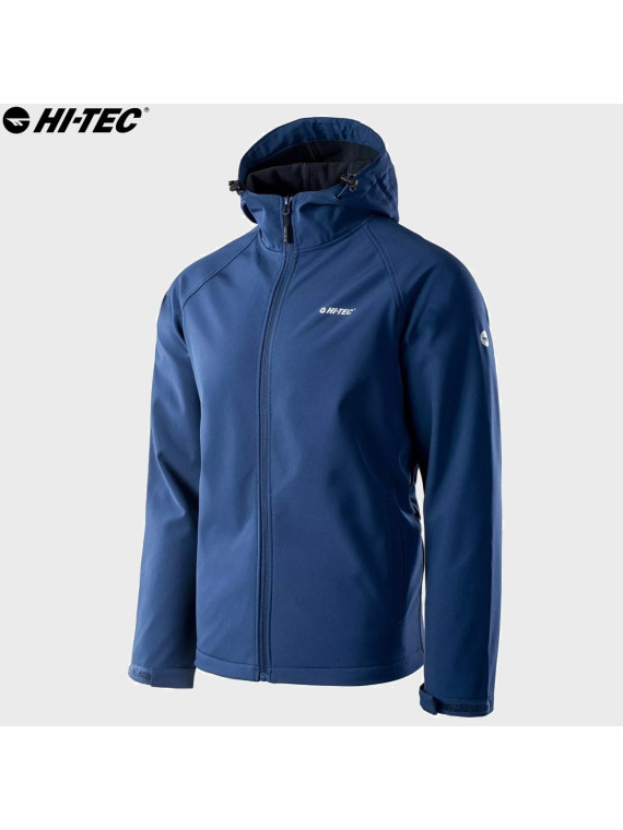 HI-TEC KURTKA SOFTSHELL NETI WODOODPORNA NIEBIESKA M