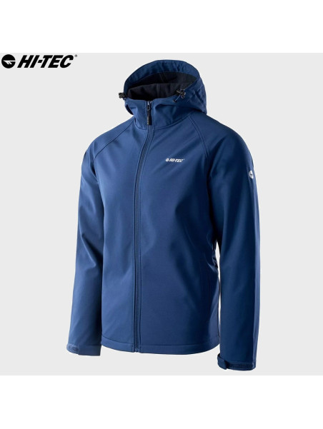 HI-TEC KURTKA SOFTSHELL NETI WODOODPORNA NIEBIESKA M