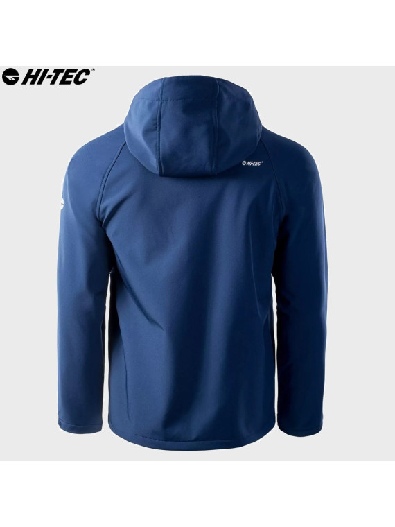 HI-TEC KURTKA SOFTSHELL NETI WODOODPORNA NIEBIESKA M