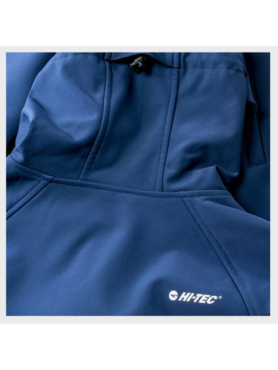 HI-TEC KURTKA SOFTSHELL NETI WODOODPORNA NIEBIESKA M