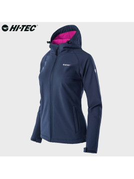 HI-TEC KURTKA DAMSKA SOFTSHELL NETI GRANATOWA S