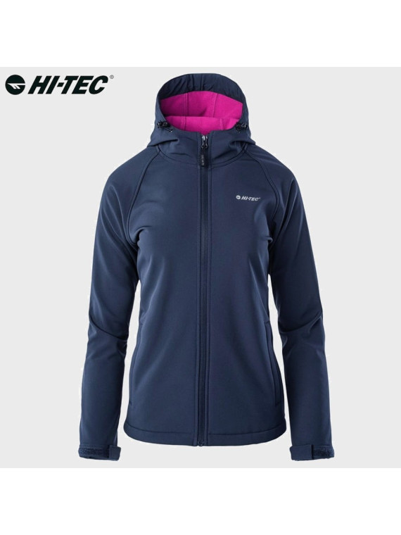 HI-TEC KURTKA DAMSKA SOFTSHELL NETI GRANATOWA S
