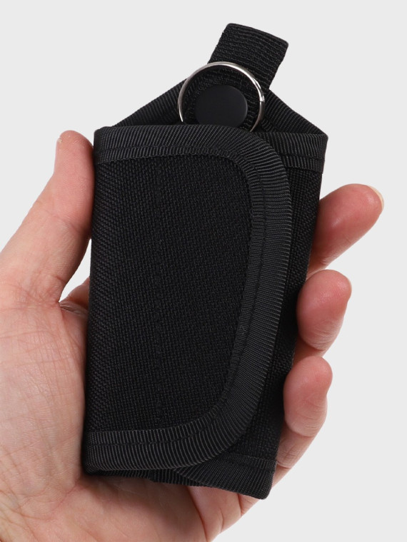 FOSTEX GARMENTS Pokrowiec etui do bezpiecznego cichego przenoszenia kluczy Czarny