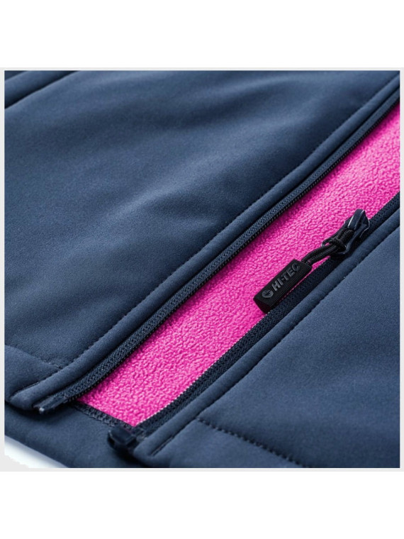HI-TEC KURTKA DAMSKA SOFTSHELL NETI GRANATOWA S