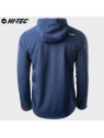 HI-TEC KURTKA MĘSKA SOFTSHELL CAEN NIEBIESKA Z POMARAŃCZOWYMI ELEMENTAMI XXL