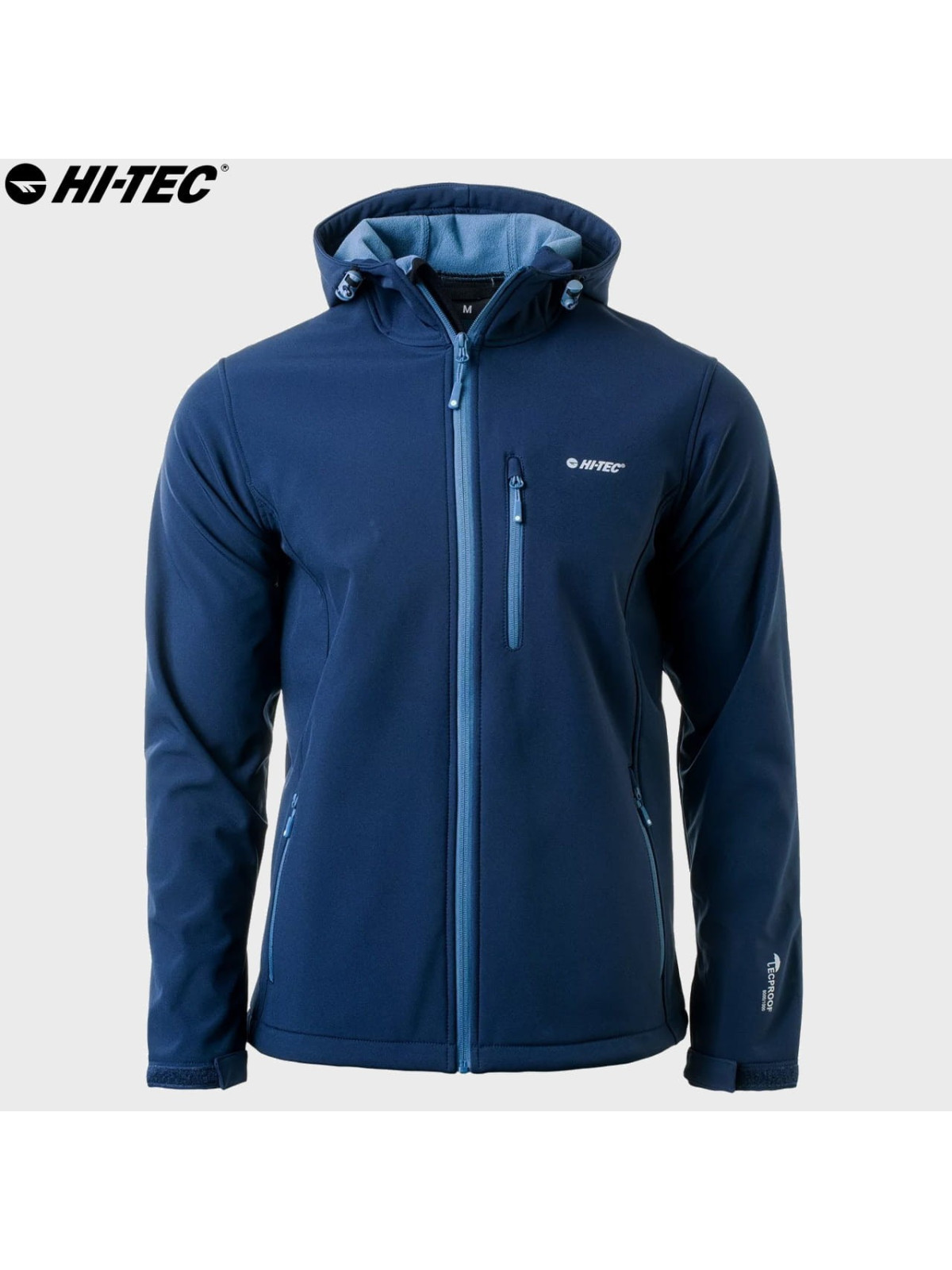 HI-TEC KURTKA MĘSKA SOFTSHELL CAEN NIEBIESKA XXL