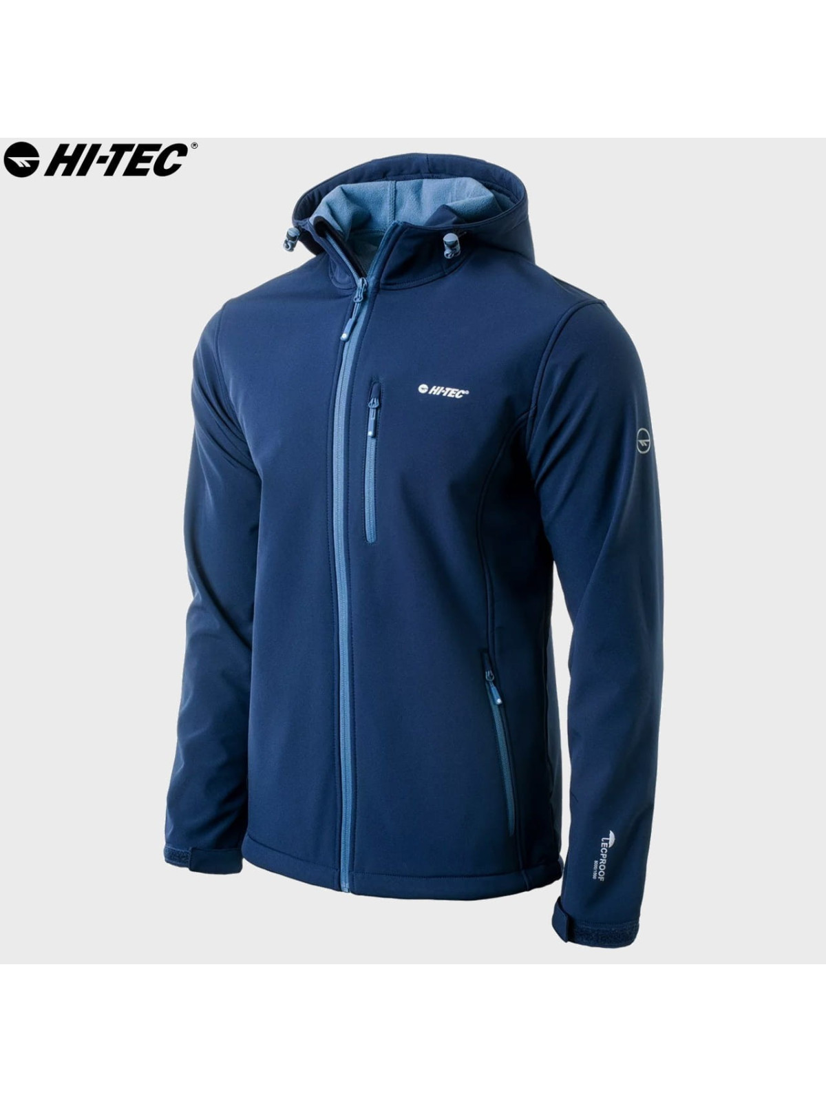 HI-TEC KURTKA MĘSKA SOFTSHELL CAEN NIEBIESKA XXL