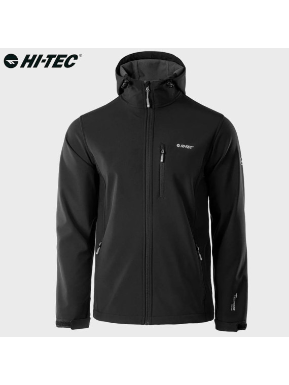 HI-TEC KURTKA MĘSKA SOFTSHELL CAEN CZARNA XXL