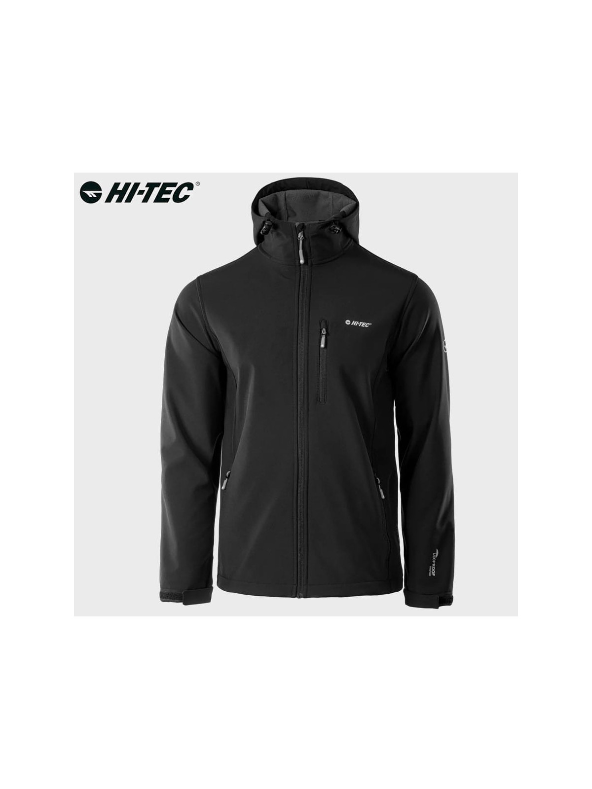 HI-TEC KURTKA MĘSKA SOFTSHELL CAEN CZARNA XXL