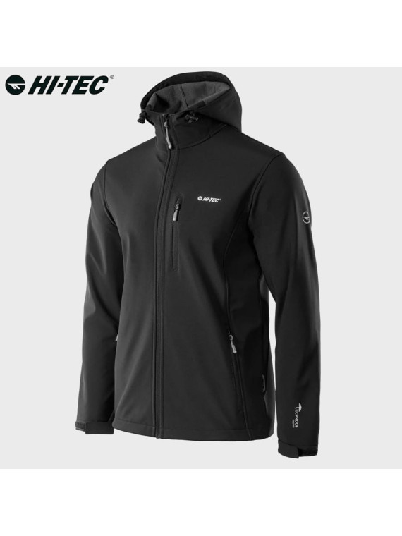 HI-TEC KURTKA MĘSKA SOFTSHELL CAEN CZARNA XXL