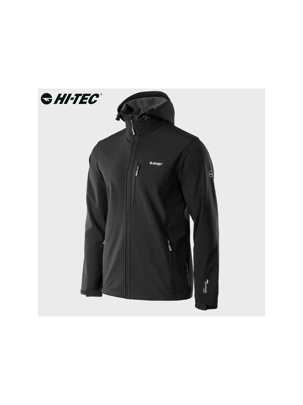 HI-TEC KURTKA MĘSKA SOFTSHELL CAEN CZARNA XXL