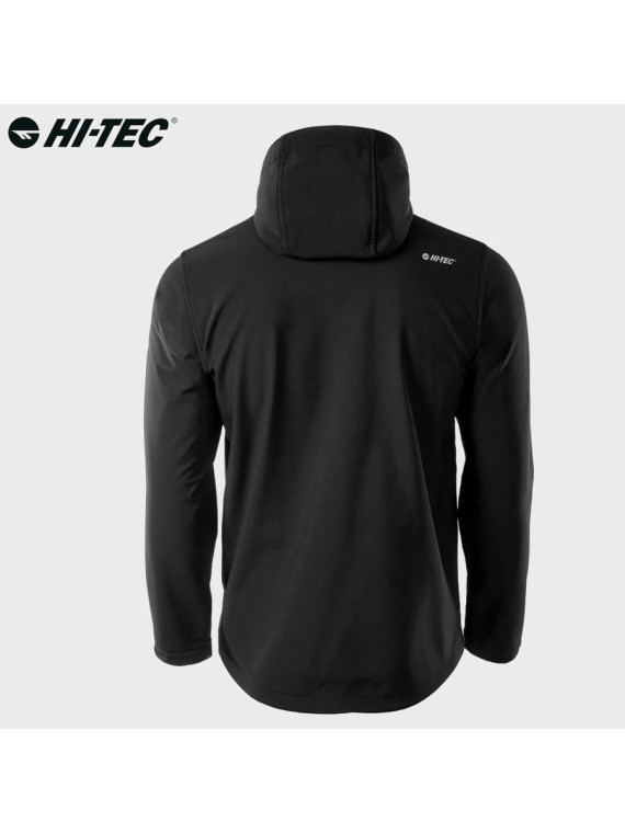 HI-TEC KURTKA MĘSKA SOFTSHELL CAEN CZARNA XXL