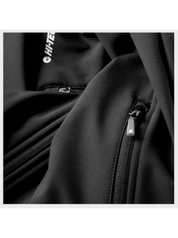 HI-TEC KURTKA MĘSKA SOFTSHELL CAEN CZARNA XXL