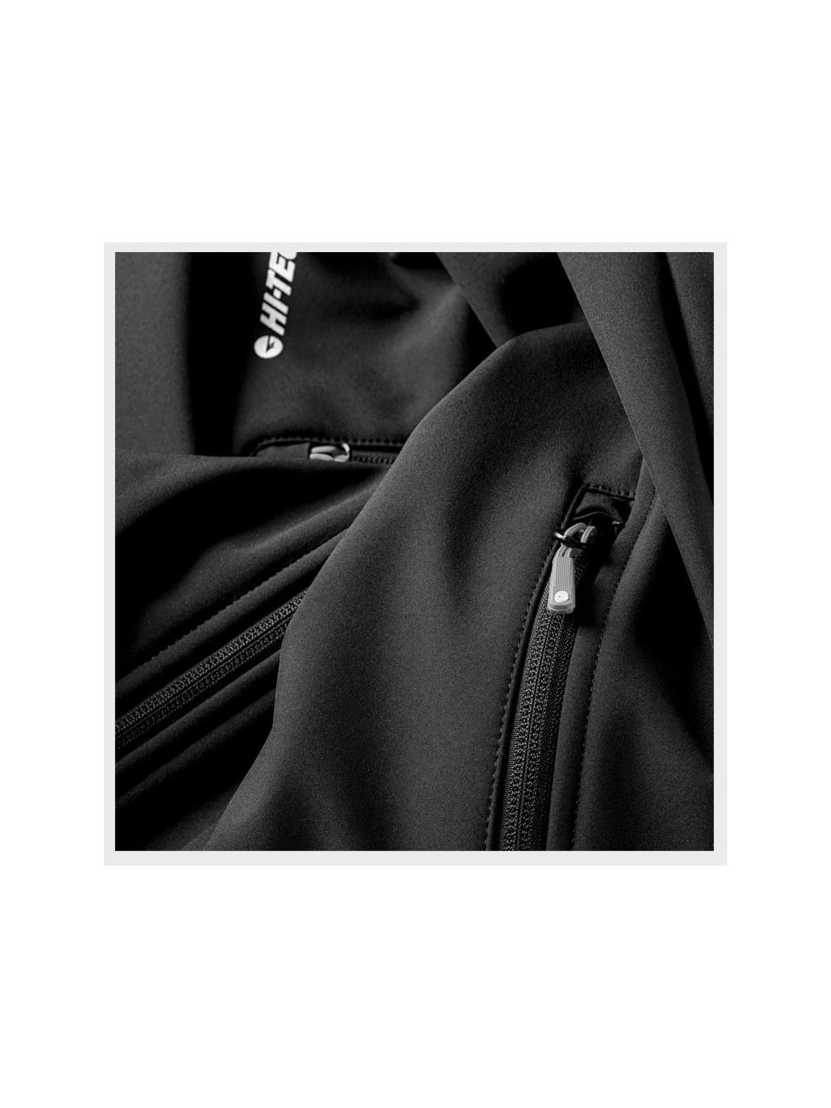 HI-TEC KURTKA MĘSKA SOFTSHELL CAEN CZARNA XXL