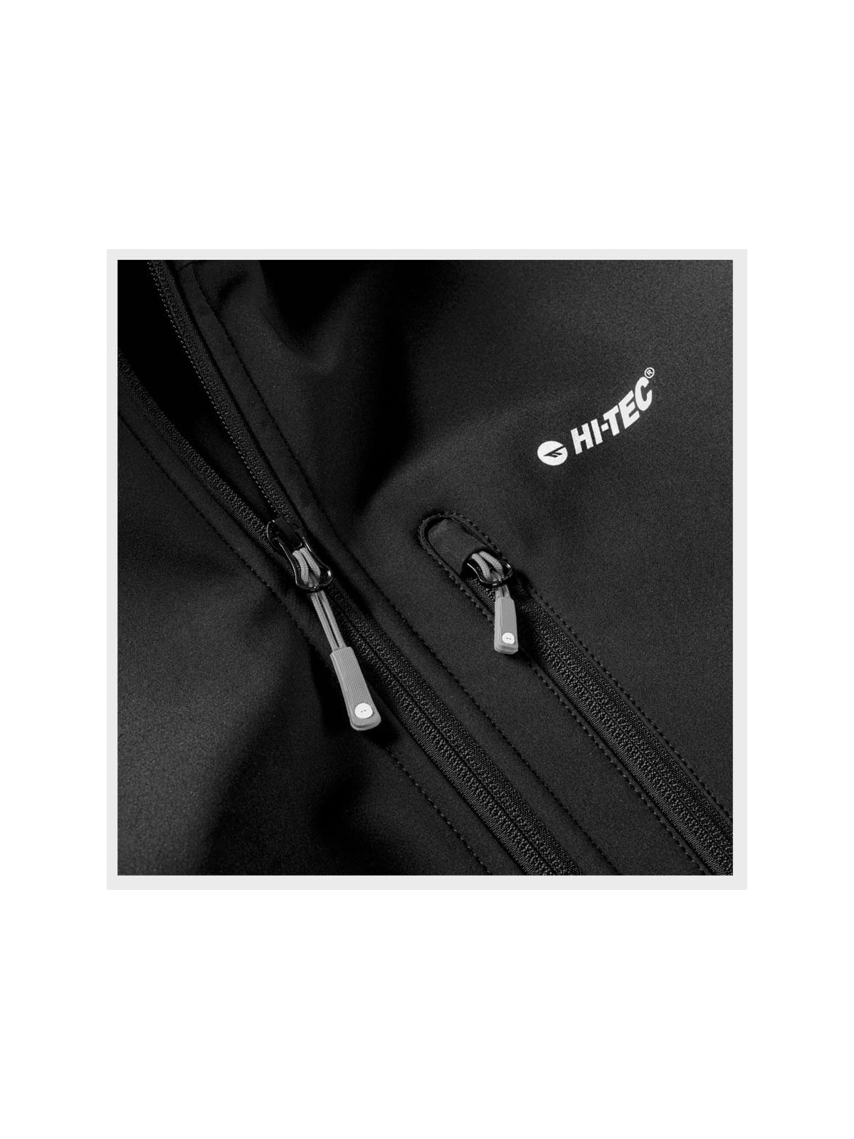 HI-TEC KURTKA MĘSKA SOFTSHELL CAEN CZARNA XXL