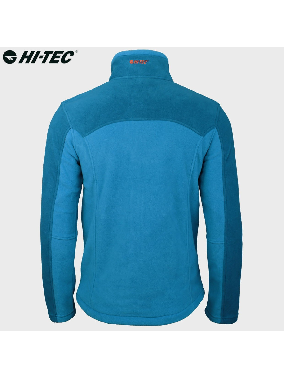 HI-TEC Bluza męska polarowa rozpinana Monar niebieska 3XL
