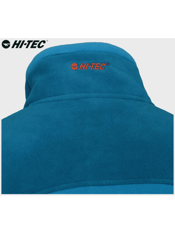 HI-TEC Bluza męska polarowa rozpinana Monar niebieska 3XL