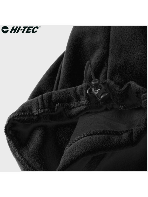 HI-TEC Bluza męska polarowa rozpinana Monar czarna L