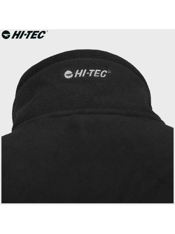 HI-TEC Bluza męska polarowa rozpinana Monar czarna L