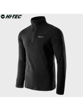 HI-TEC BLUZA POLAROWA DENTON  CZARNA 3XL