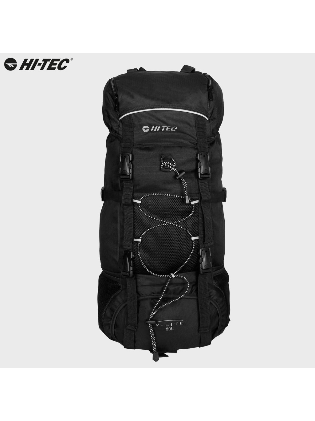 HI-TEC PLECAK TURYSTYCZNY GÓRSKI 50L CZARNY  TOSCA
