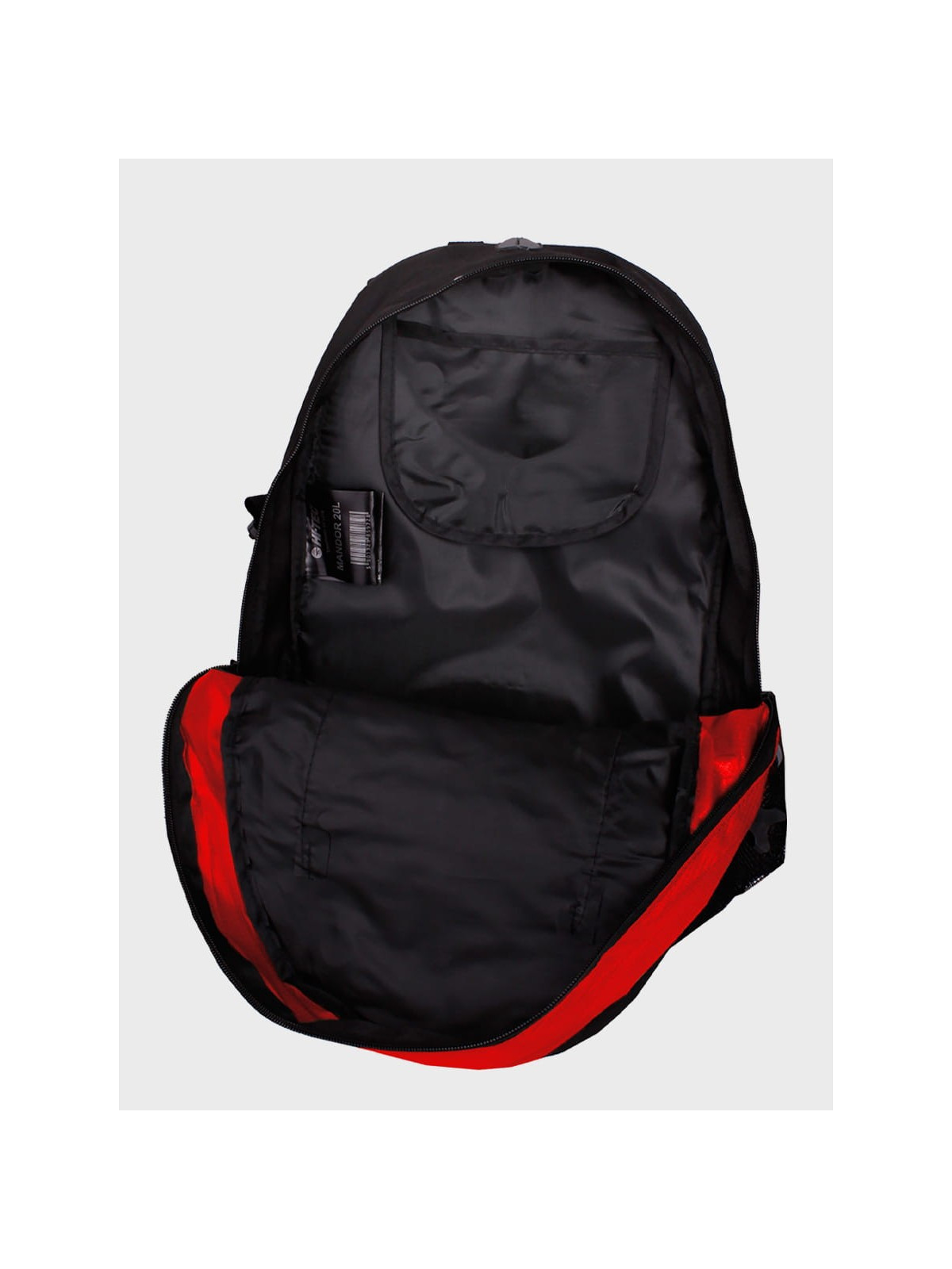 HI-TEC PLECAK TURYSTYCZNY SPORTOWY MANDOR 20L CZERWONY