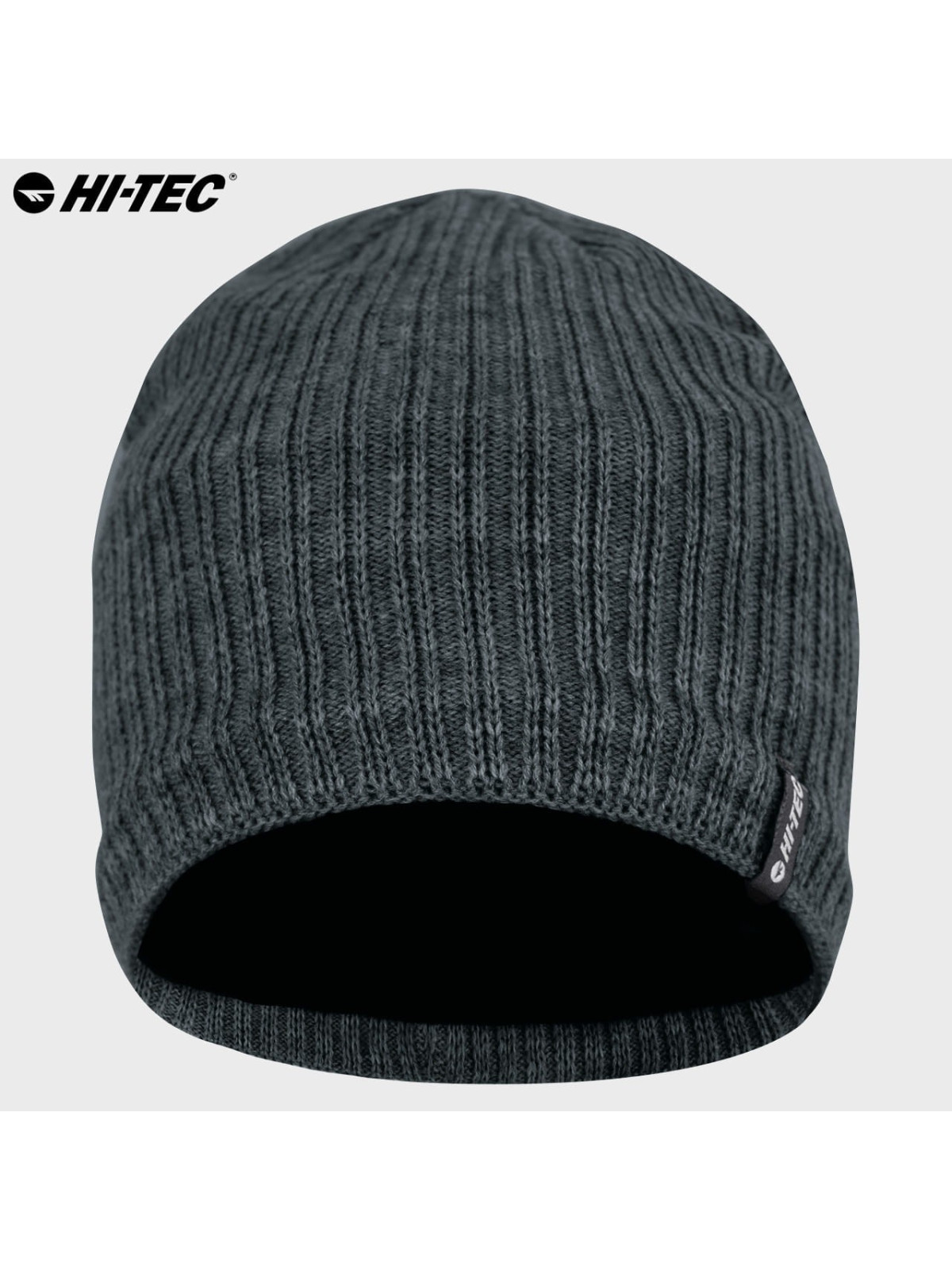 HI-TEC CZAPKA ZIMOWA RAMIR CIEMNOSZARY MELANŻ