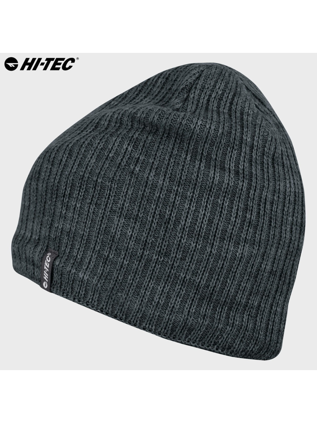 HI-TEC CZAPKA ZIMOWA RAMIR CIEMNOSZARY MELANŻ