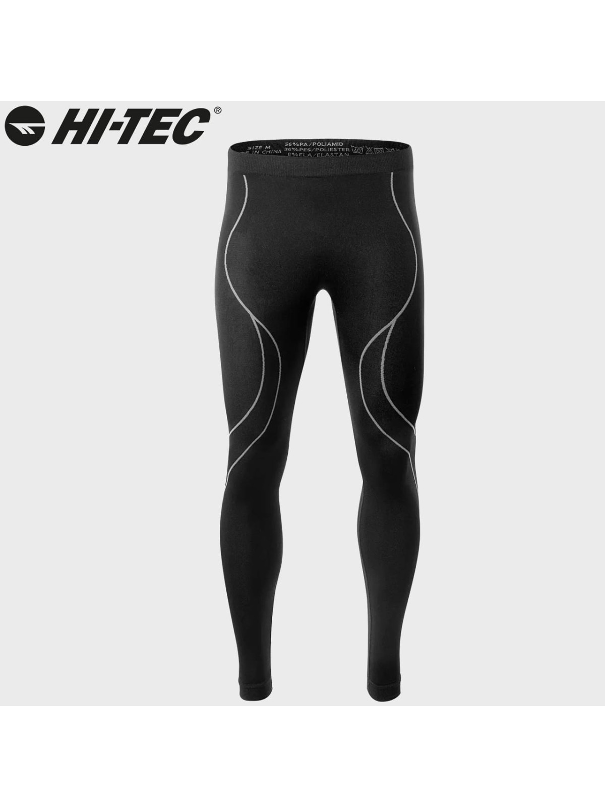 HI-TEC BIELIZNA TERMOAKTYWNA IKAR CZARNO-SZARA XXL
