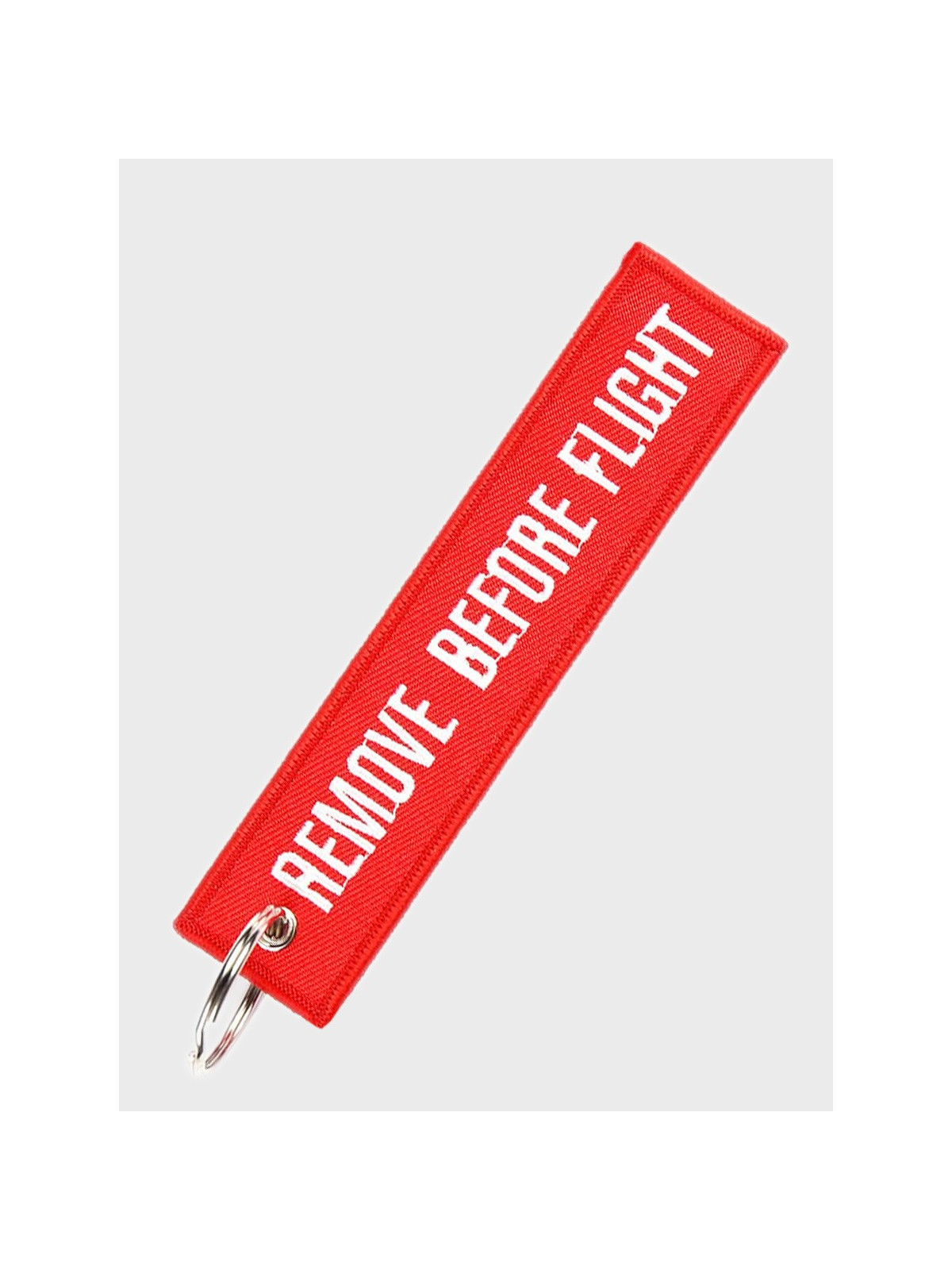 FOSTEX GARMENTS Brelok Lotniczy REMOVE BEFORE FLIGHT Cesna Czerwony