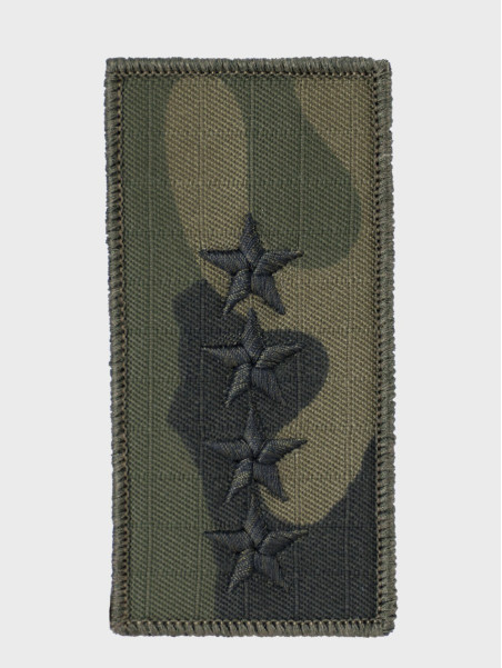 SPIN Emblemat WTU/134 Starszy chorąży sztabowy 42X86mm na rzep WZ.93