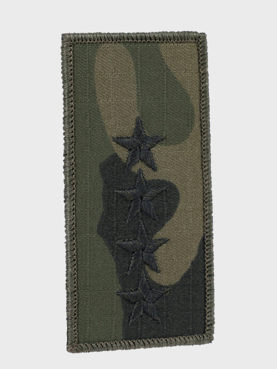 SPIN Emblemat WTU/134 Starszy chorąży sztabowy 42X86mm na rzep WZ.93