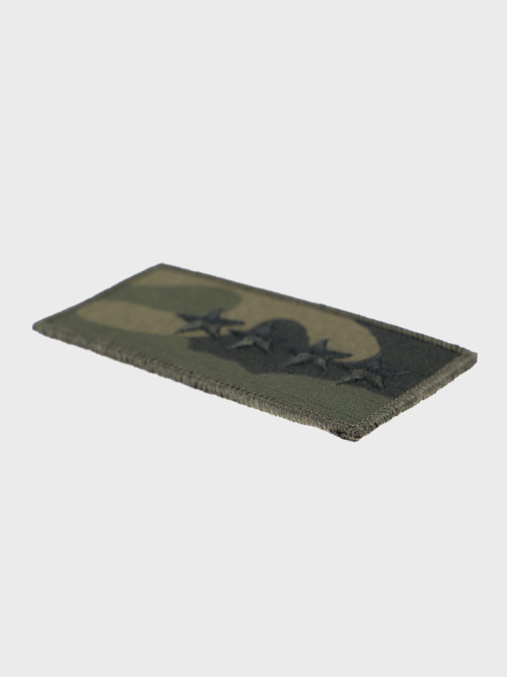 SPIN Emblemat WTU/134 Starszy chorąży sztabowy 42X86mm na rzep WZ.93