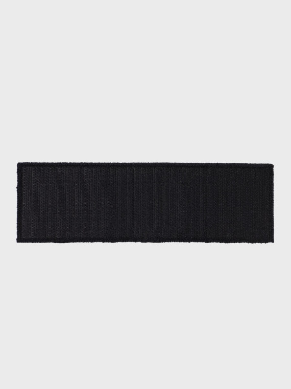 SPIN Naszywka emblemat POLICJA 50x165mm odblaskowa rzep żółta