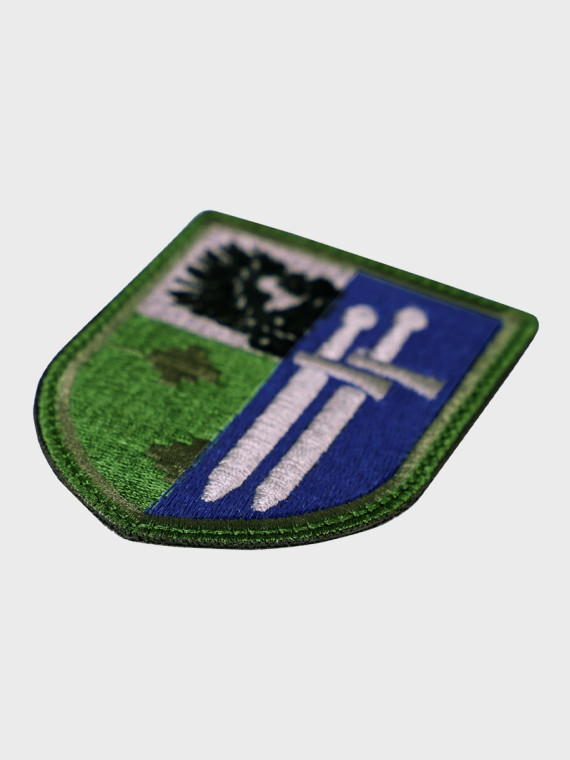 SPIN Emblemat Naszywka Giżycka 15 Brygada Zmechanizowana Zawiszy Czarnego