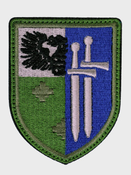 SPIN Emblemat Naszywka Giżycka 15 Brygada Zmechanizowana Zawiszy Czarnego