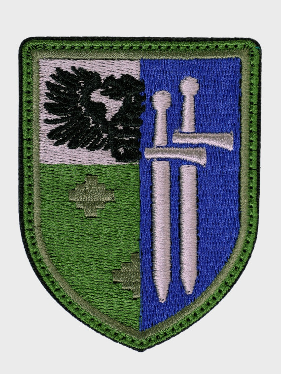 SPIN Emblemat Naszywka Giżycka 15 Brygada Zmechanizowana Zawiszy Czarnego