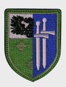 SPIN Emblemat Naszywka Giżycka 15 Brygada Zmechanizowana Zawiszy Czarnego