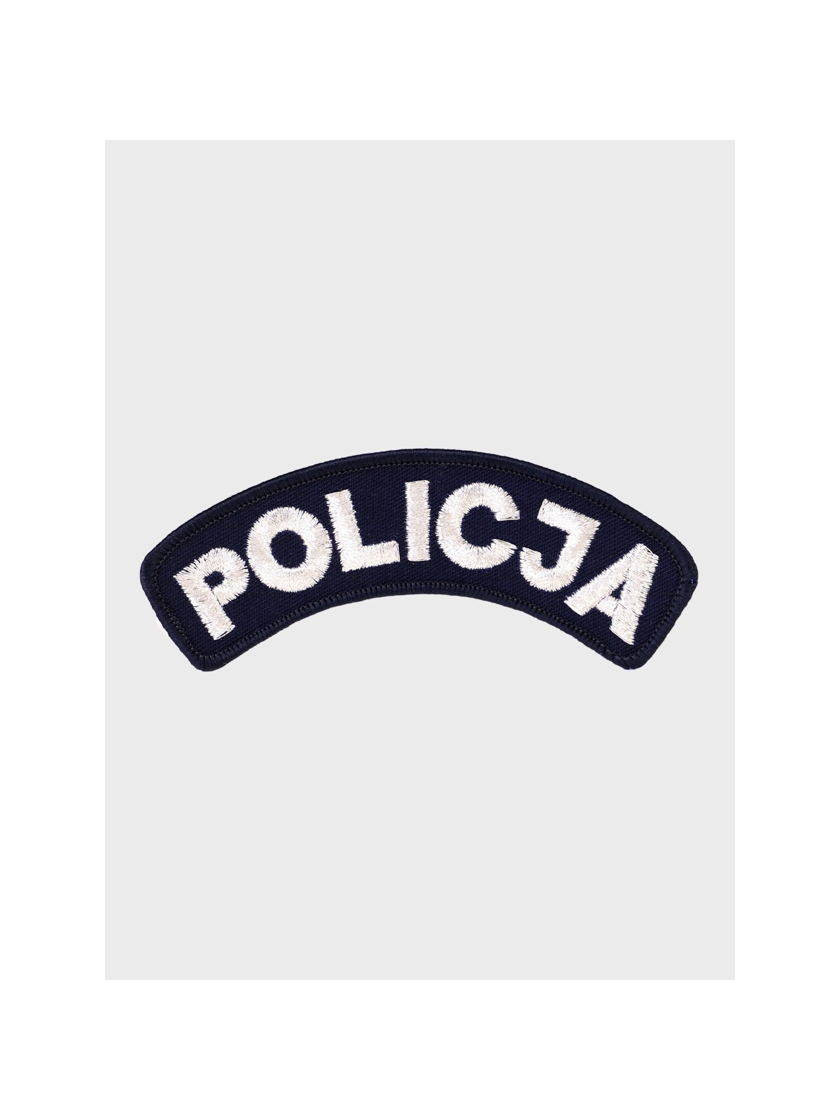 SPIN Emblemat POLICJA ŁUCZEK Mundur Wyjściowy Galowy Naszywka Granatowy