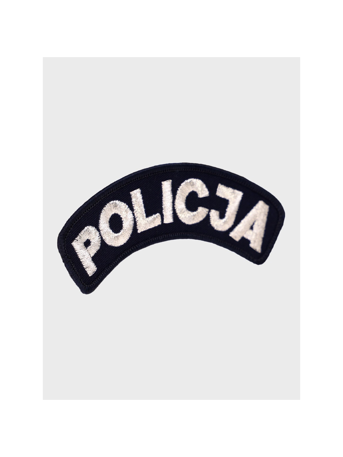 SPIN Emblemat POLICJA ŁUCZEK Mundur Wyjściowy Galowy Naszywka Granatowy